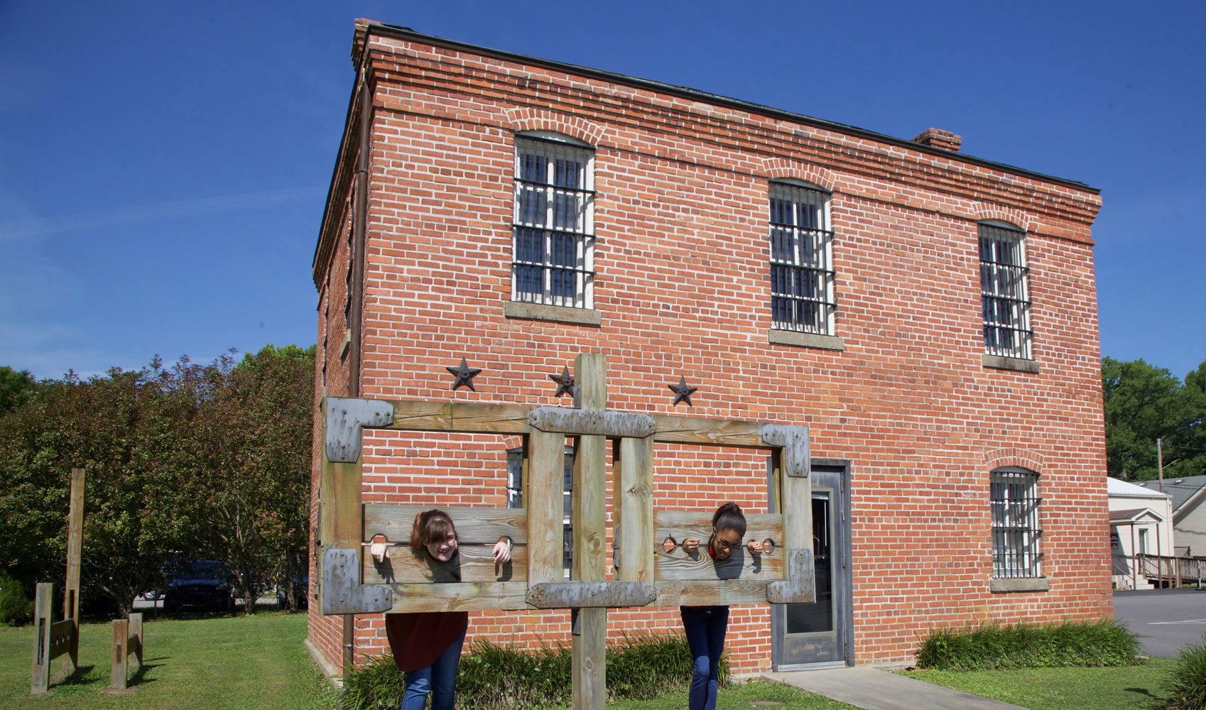 NC Historic Jailhouse in Camden County